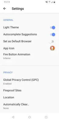 DuckDuckGo Privacy Browser android App screenshot 4